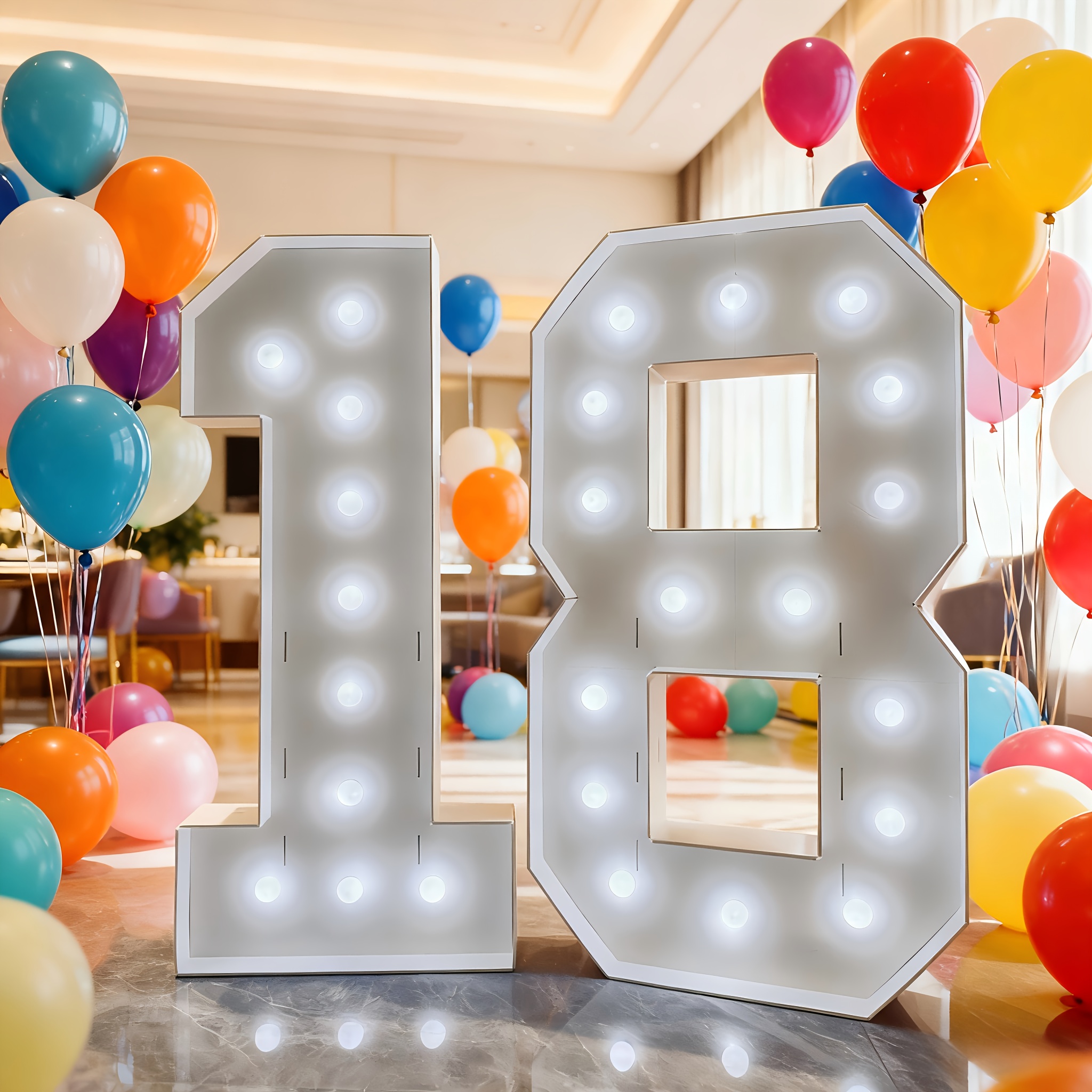 4-Foot Self-Illuminating LED N - Event & Party Supply Photos review and price