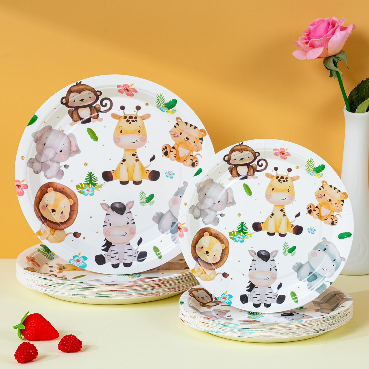 Jungle Safari Animal Disposabl - Event Supplies review and price