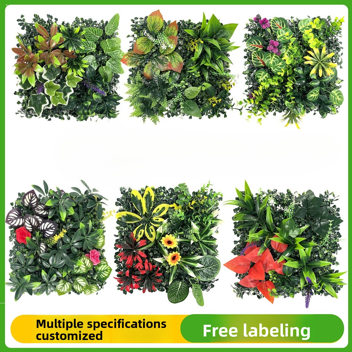 Artificial Plants Grass Wall P - Flower Wall Panel review and price