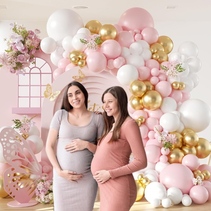 127PCS Pink and White Arch Bal - Balloon Arch Kit review and price