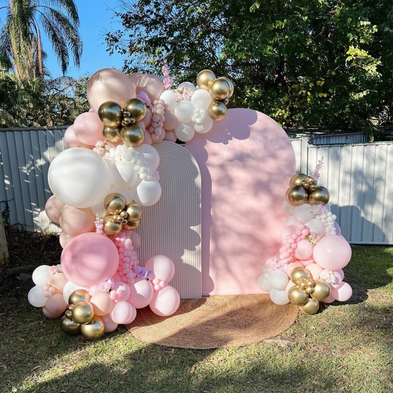 127PCS Pink and White Arch Bal - Balloon Arch Kit review and price