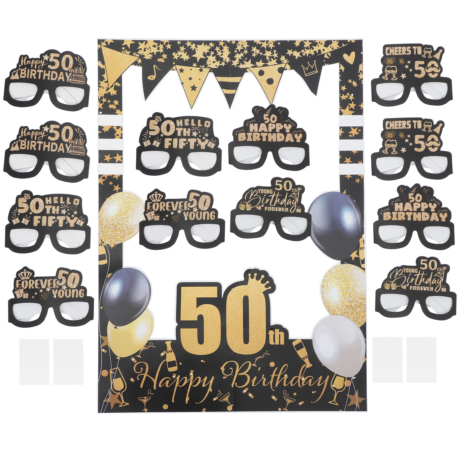 1Set Birthday Photo Props for  - Photo Booth Frame review and price