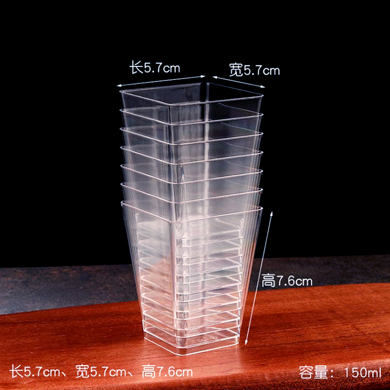 25/50/100 Pack 5oz Mini Desser - Plastic Cup 50Pcs review and price
