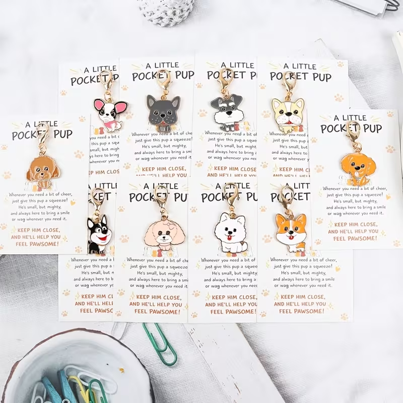 10 Cute Cartoon Puppy Keychain - Event Party review and price