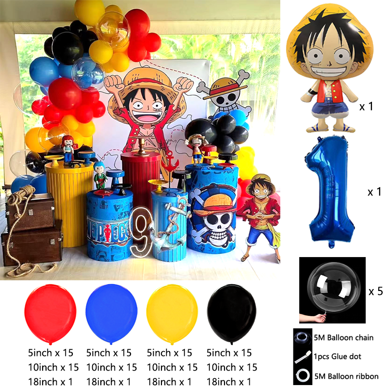 One Piece Pirate Style Balloon - Balloon Arch Kit review and price