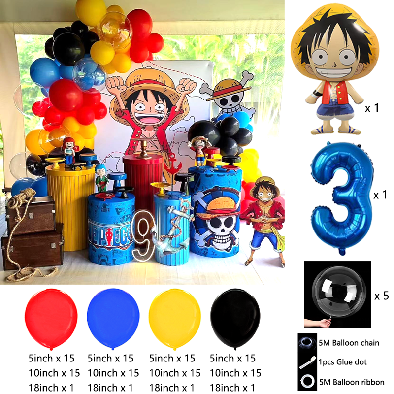 One Piece Pirate Style Balloon - Balloon Arch Kit review and price
