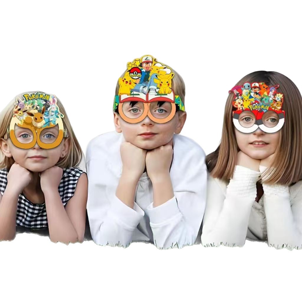 Pokémon-themed paper glasses.  - Event Supplies review and price