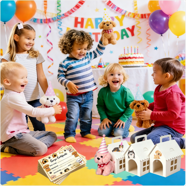 8-24Set Teddy Dogs DIY Adopt A - Event Party review and price
