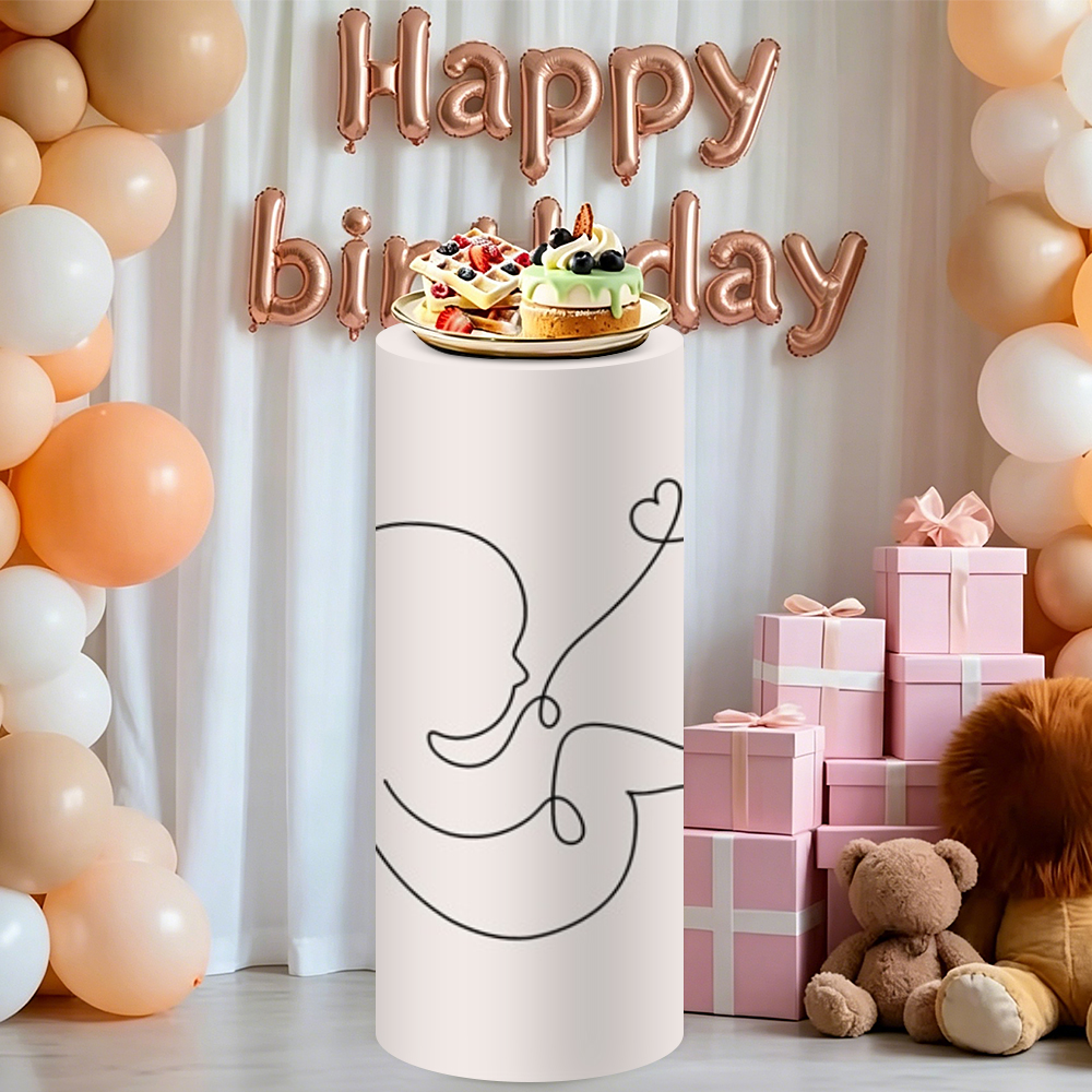 Yeele 3PCS Baby Silhouette Cyl - Dessert Table Backdrop review and price