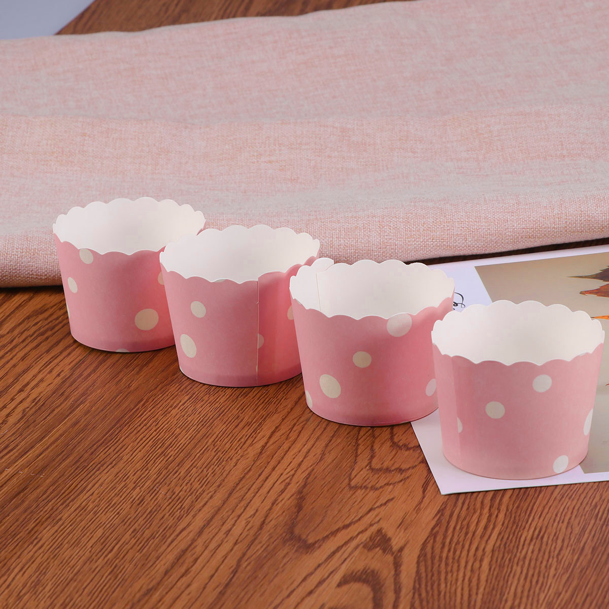 50Pcs Cupcake Liners Paper Bak - Plastic Cup 50Pcs review and price