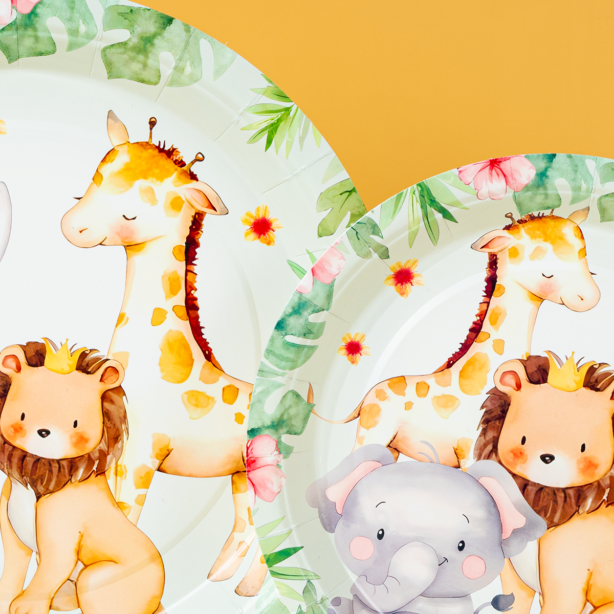 Jungle Safari Animal Paper Pla - Event Supplies review and price
