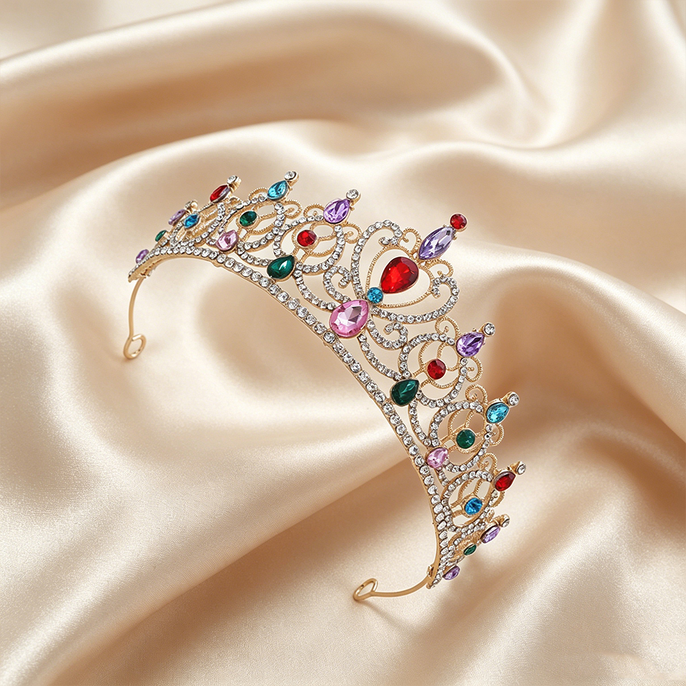 Luxury Vintage Gold Tiara Crow - Event Supplies review and price