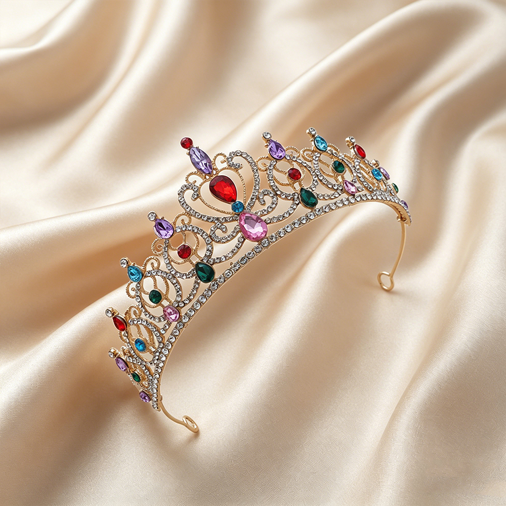 Luxury Vintage Gold Tiara Crow - Event Supplies review and price