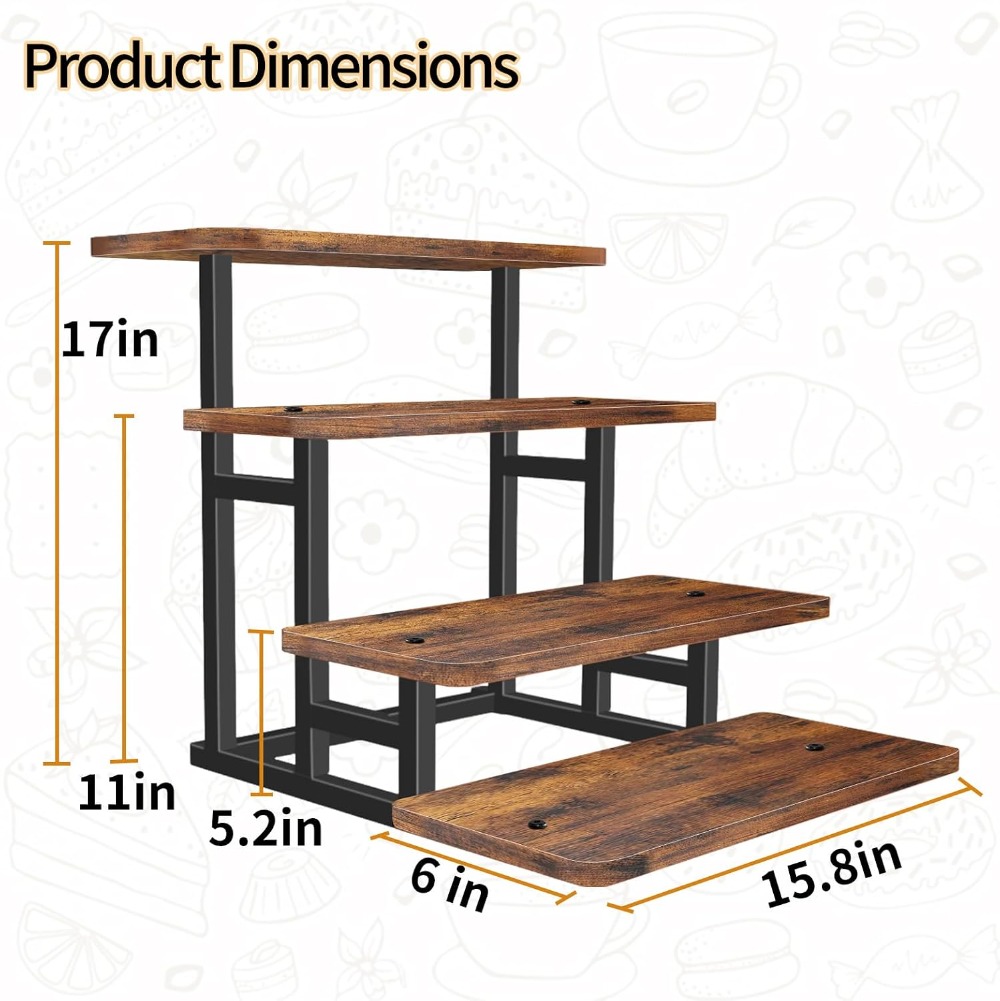 2-Pack Wooden Cupcake Stand fo - Cupcake Stand Tier review and price