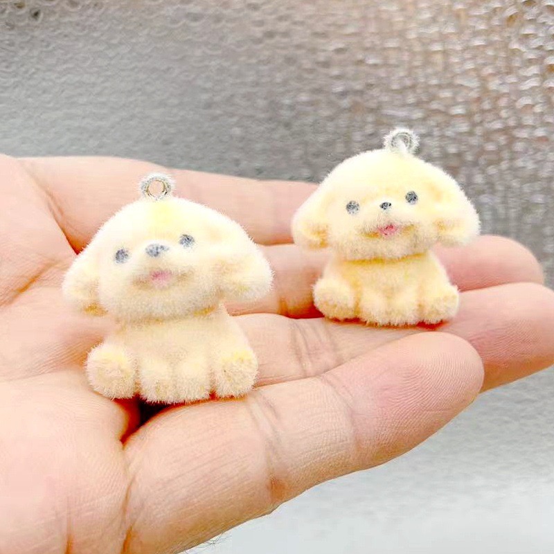 10pcs Flocked Dog Cartoon 3D A - Event Party review and price