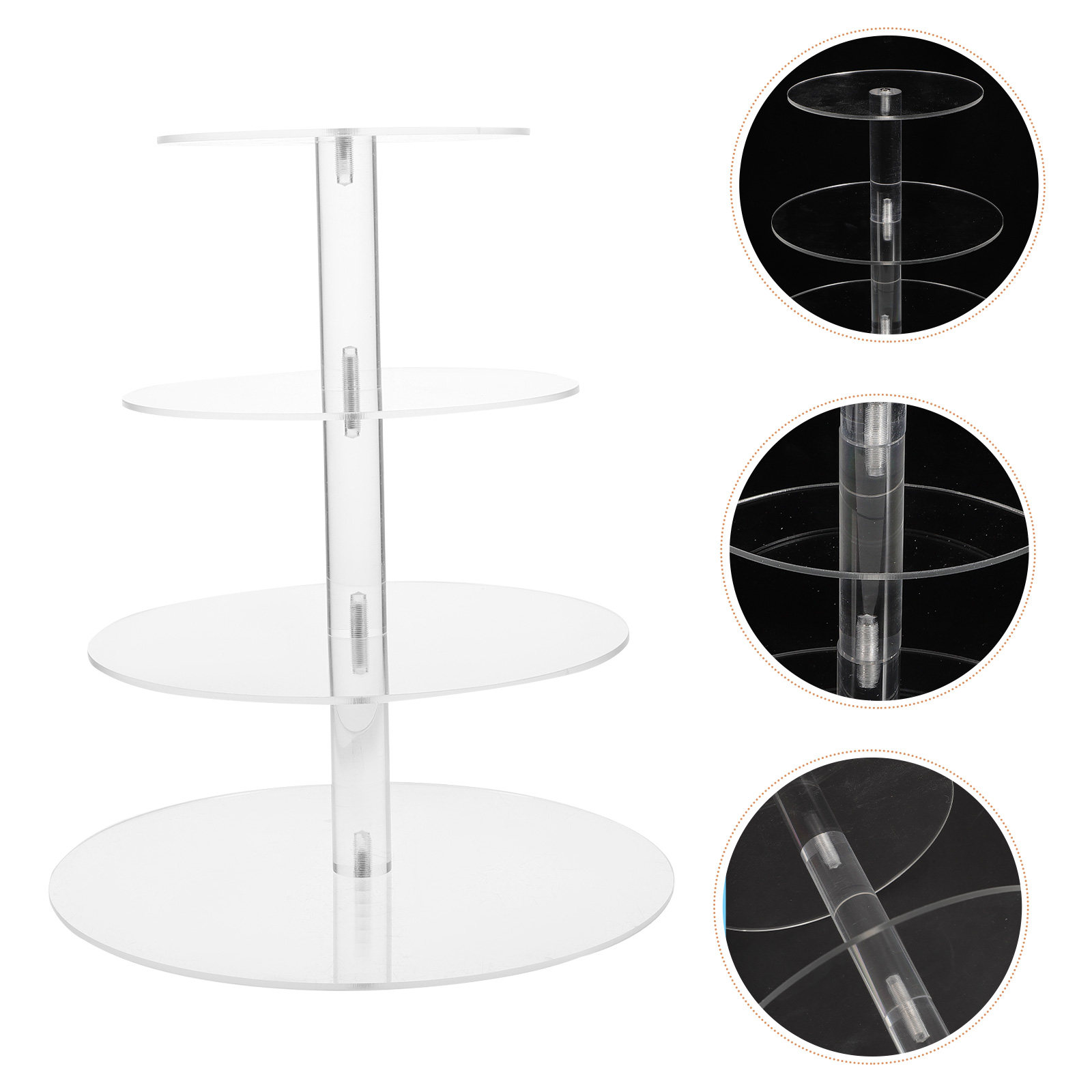 1Set Multi Tiered Transparent  - Cupcake Stand Tier review and price