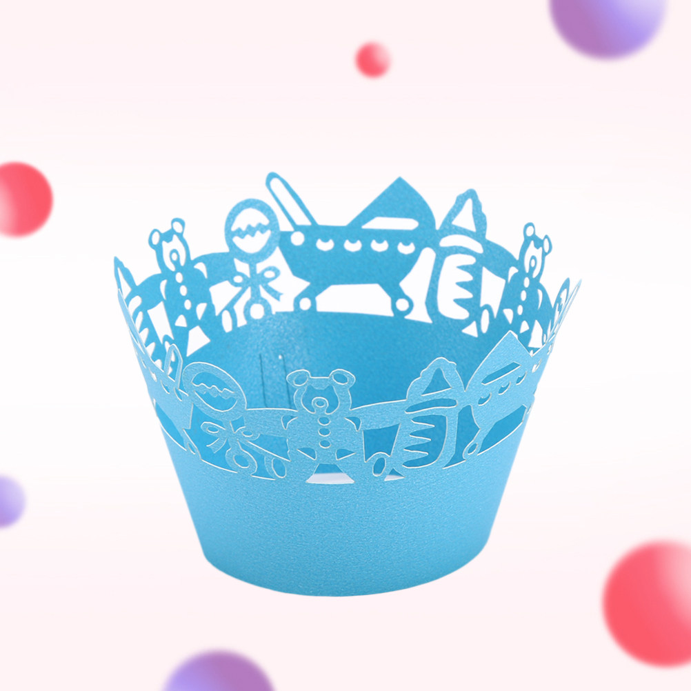 50pcs Carriage Cut Cupcake Wra - Plastic Cup 50Pcs review and price