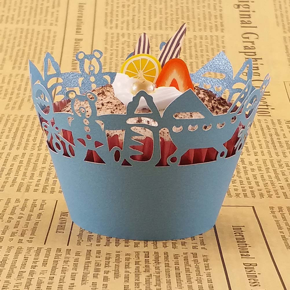 50pcs Carriage Cut Cupcake Wra - Plastic Cup 50Pcs review and price
