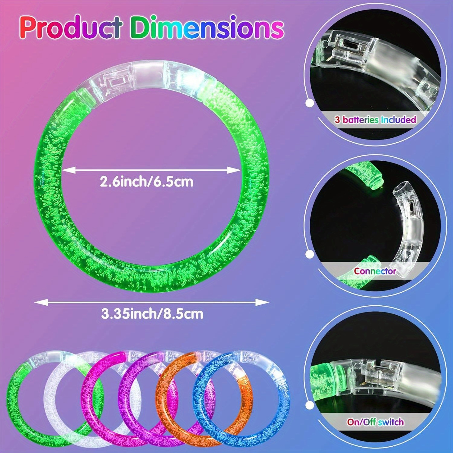 Glow-Up Party Bracelets Pack – - Event Party review and price