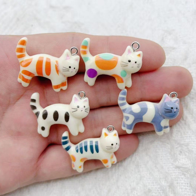 10pcs resin cartoon cat animal - Event Party review and price