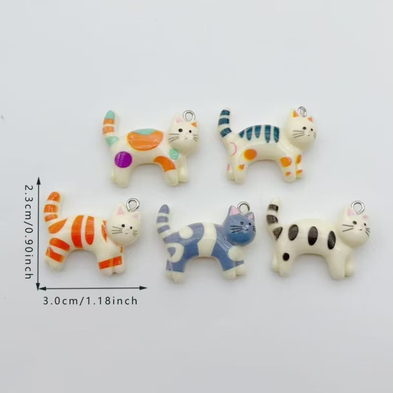10pcs resin cartoon cat animal - Event Party review and price