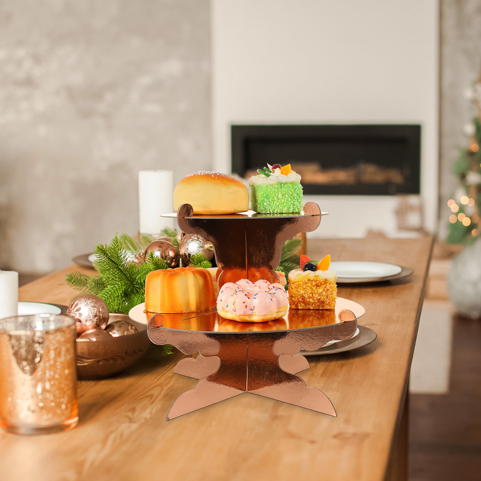 2Pcs Premium Cupcake Stand Hea - Cupcake Stand Tier review and price