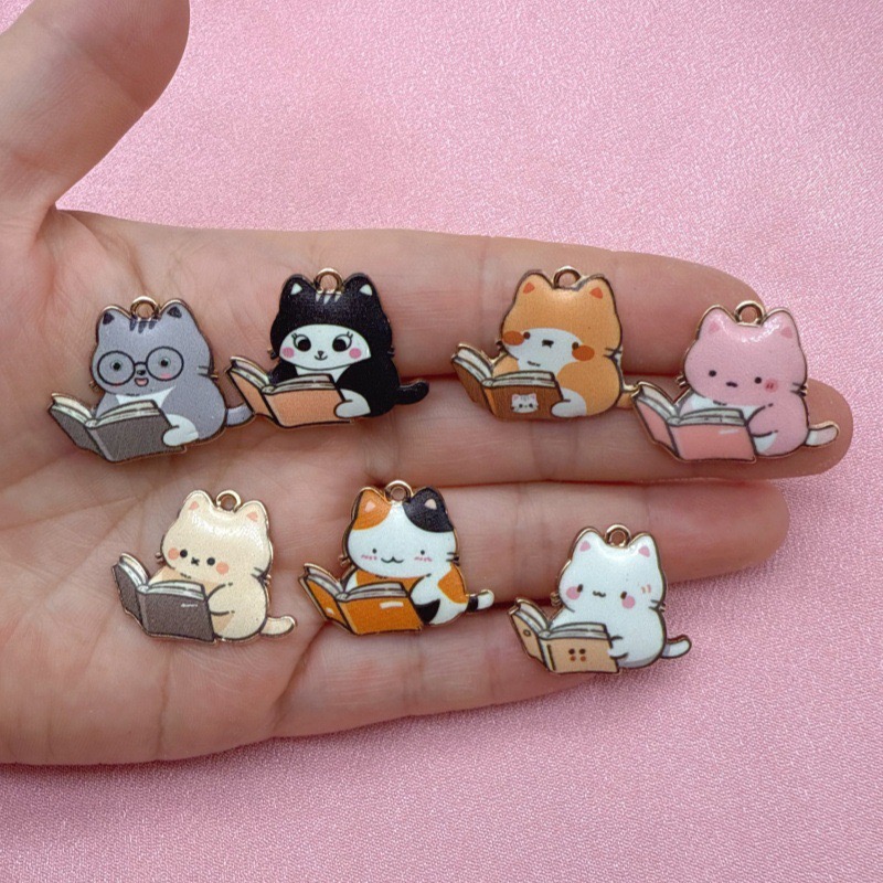 12pcs Cartoon Cute Alloy Print - Event Party review and price