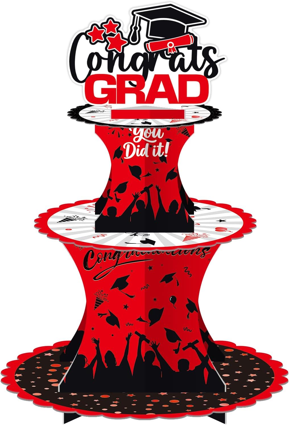 Homiva Store Graduation Cupcak - Cupcake Stand Tier review and price