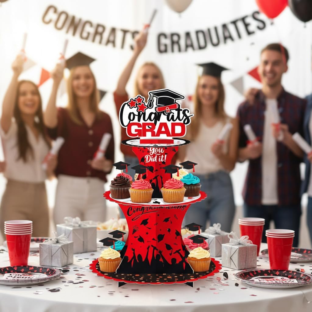 Homiva Store Graduation Cupcak - Cupcake Stand Tier review and price