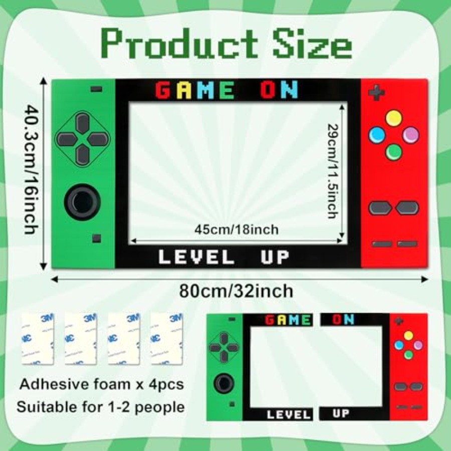 32 x 16 Foam Board Video Game  - Photo Booth Frame review and price