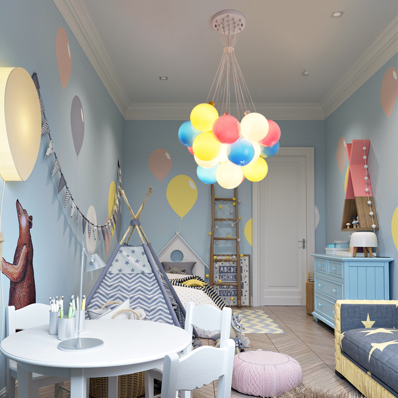 Colorful balloon Chandelier le - Led Balloon Light review and price