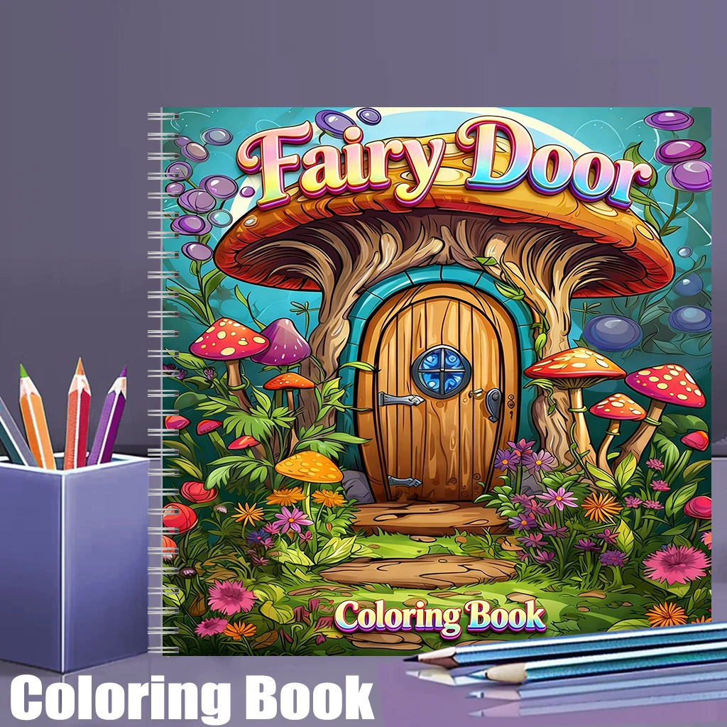 Coloring Book Fairy Door for A - Event Supplies review and price