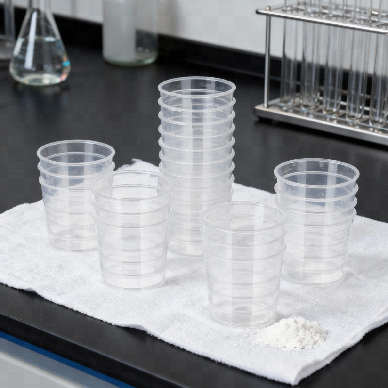 50Pcs Plastic Graduated Measur - Plastic Cup 50Pcs review and price