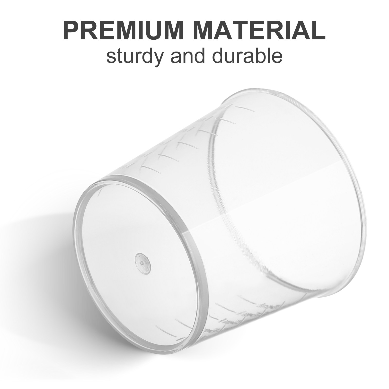 50Pcs Plastic Graduated Measur - Plastic Cup 50Pcs review and price