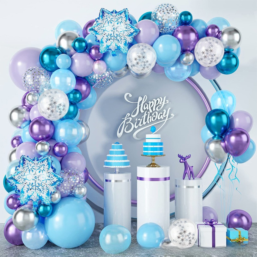 Winter Wonderland Snowflake Ba - Balloon Arch Kit review and price