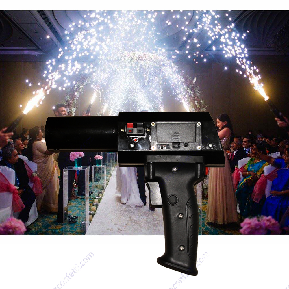 Cold Pyro Gun Hand Held Shoote - Confetti Cannon Tube review and price